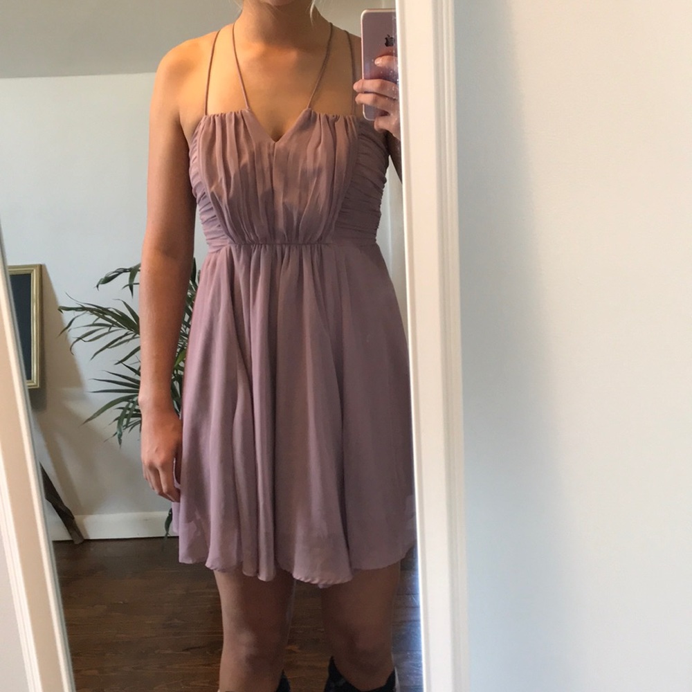 Purple Semi formal dress